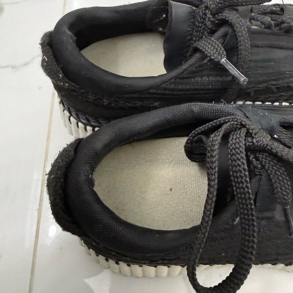 Chloe Nama Black Mesh Sneakers Size 37 - Picture 8 of 11